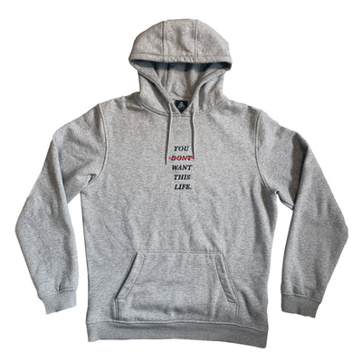 Limited Edition Grey Redline Hoodie - YDWTL