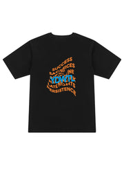 New Wave T-Shirt (Black) - YDWTL