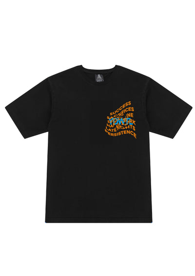 New Wave T-Shirt (Black) - YDWTL