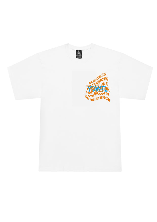 New Wave T-Shirt (White) - YDWTL
