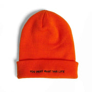 Orange Nova Beanie - YDWTL