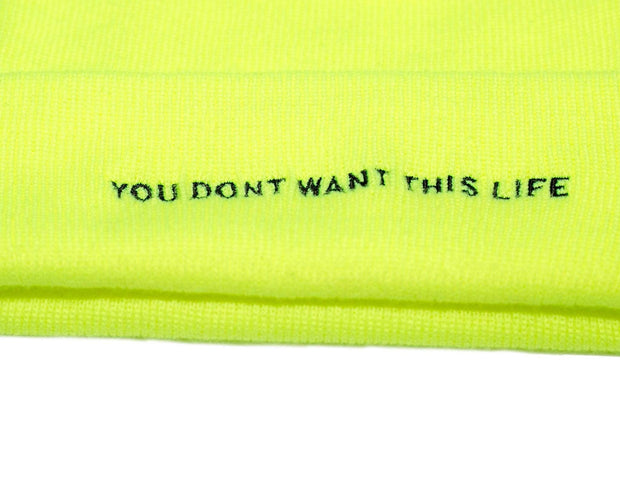 Safety Yellow Beanie - YDWTL