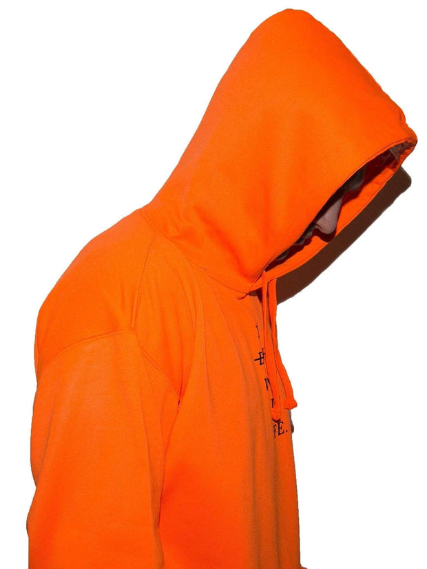 Limited Edition Safety Orange Redline Hoodie - YDWTL