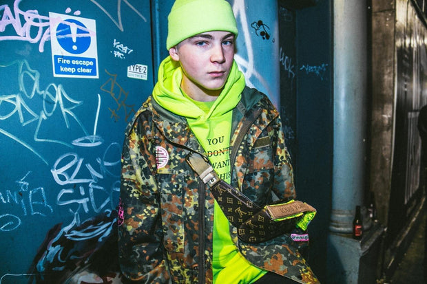 Limited Edition Neon Yellow Redline Hoodie - YDWTL